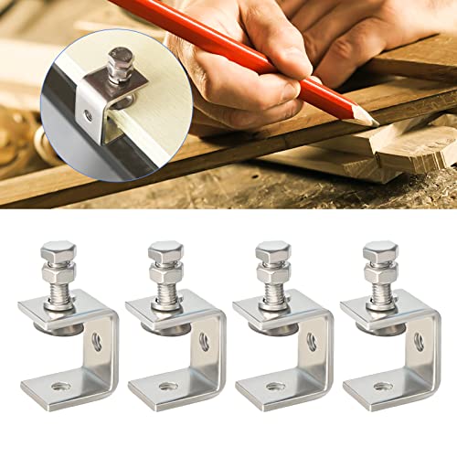 4 Stück C-Zwingen Set C-Klemme mit breiten Backenöffnungen Heavy Duty C-Clamp Edelstahl Heavy Duty Clamp Holzbearbeitung Fixture Clamp 304 Edelstahl Heavy Duty Clamp 4 Stück C-Zwingen Set C-Klemme mit breiten Backenöffnungen Heavy Duty C-Clamp Edelstahl Heavy Duty Clamp Holzbearbeitung Fixture Clamp 304 Edelstahl Heavy Duty Clamp von FASBET