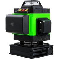 16 Lines Laser Level 4D 360° Selbstnivellierend Kreuzlinienlaser Lasermessgeräte von FASGET