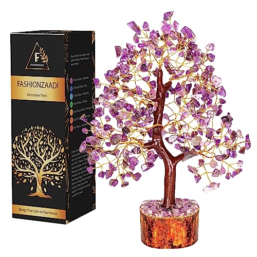 Kristallbaum des Lebens – Amethyst Baum – Positive Energie Kristalle – Meditationsbaum – Amethyst Geschenk – Altar Dekor – Kristallbaum – Reiki Geschenke – Baum des Lebens Dekor – Chakra Kristalle von FASHIONZAADI