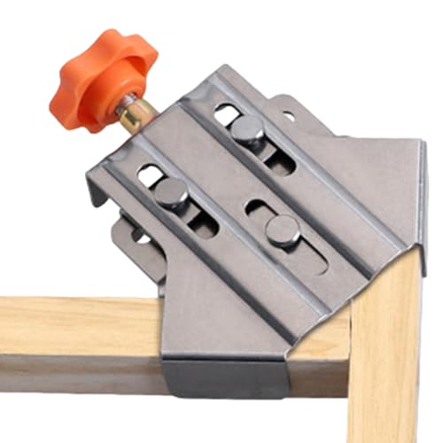 FASSME Rechtwinklige Klemme | rechtwinkliger Clip-Klemmwerkzeug mit einem Griff – Holz-Eckklemmen, Schraubstock, verstellbares Schaukelbank-Werkzeug, rechtwinkliger Clip-Klemmwerkzeug von FASSME