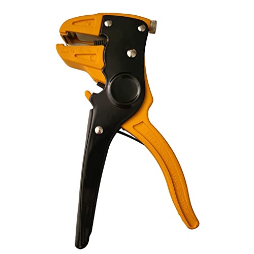 FAST WORLD SHOPPING ® Automatische Abisolierzange Abisolierzange Elektrischer Abisolierer Draht und Kabel 180 mm 7 Zoll von FAST WORLD SHOPPING