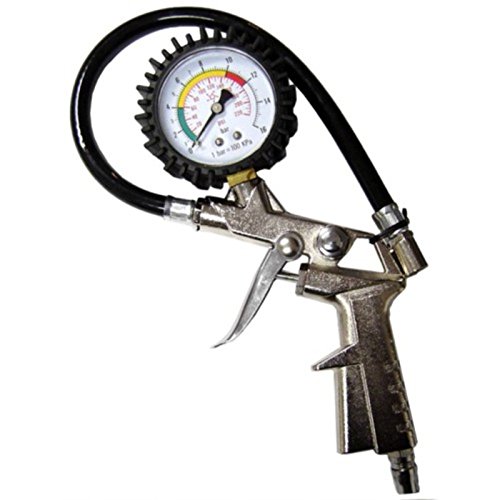 Manometer Druck Pistole Druckluft Aufblasen Reifen Reifen von FAST WORLD SHOPPING