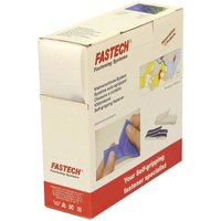 Fastech - B50-STD-L-000010 Klettband zum Aufnähen Flauschteil (l x b) 10 m x 50 mm Weiß 10 m von FASTECH