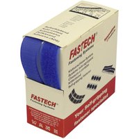 Fastech - B25-STD042605 Klettband zum Aufnähen Haft- und Flauschteil (l x b) 5 m x 25 mm Blau 5 m von FASTECH