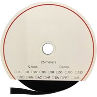 T0103099990125 Klettband zum Aufnähen Haftteil (l x b) 25000 mm x 30 mm Schwarz 25 m - Fastech von FASTECH