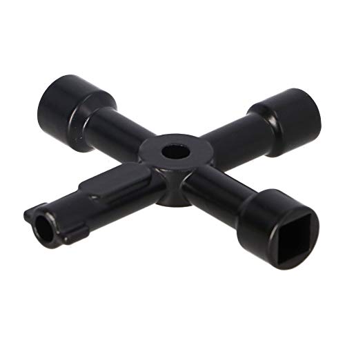 FASTER TOOLS 5397 universal Schaltschrankschlüssel 4 Profile Metall 72 mm breit von FASTER TOOLS