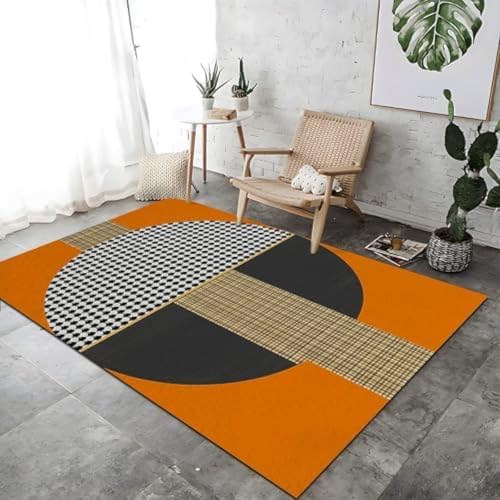 FASTLATE Geometrische Kreisförmige Textur Themenbereich Teppich Für Wohnzimmer Weiche Farbenfrohe Bodenmatte Gedruckter Großer Kurzer Stapelwaschabteilung Teppiche Für Esszimmer Nicht -Schuppen - FASTLATE Geometrische Kreisförmige Textur Themenbereich Teppich Für Wohnzimmer Weiche Farbenfrohe Bodenmatte Gedruckter Großer Kurzer Stapelwaschabteilung Teppiche Für Esszimmer Nicht -Schuppen - von FASTLATE
