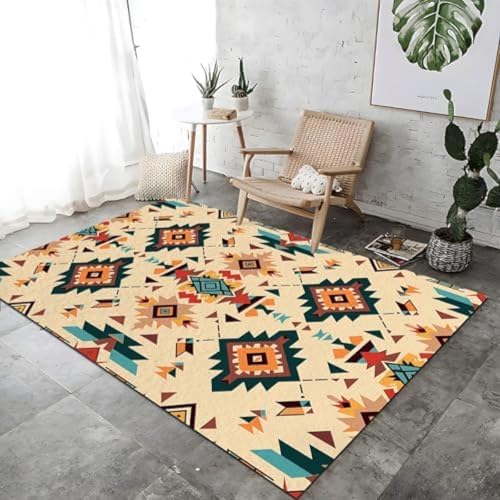 FASTLATE Home Azteken Geometrische Formen Design Fläche Teppich Teppich Für Schlafzimmer Beige Kurze Haufen Waschmaschine Für Schlafzimmer Weiche Nicht -Schuppen -Home -Dekoration, FASTLATE Home Azteken Geometrische Formen Design Fläche Teppich Teppich Für Schlafzimmer Beige Kurze Haufen Waschmaschine Für Schlafzimmer Weiche Nicht -Schuppen -Home -Dekoration, von FASTLATE
