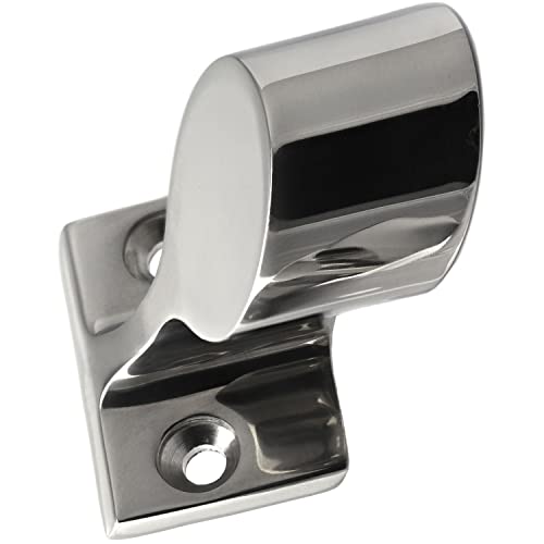 FASTON® Handlaufendstück 60° 22 mm (2 Stück) Edelstahl A4 V4A Halterung Geländer Bootshandlauf Handläufe Endstücke Reling von FASTON