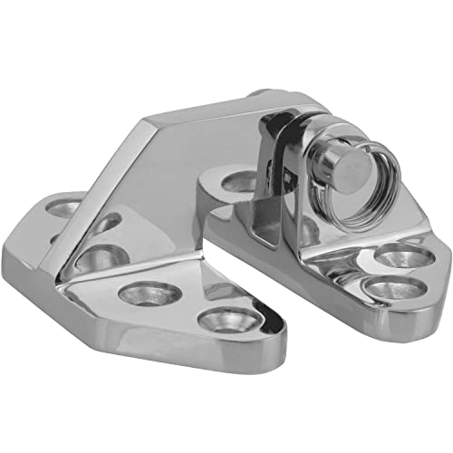 FASTON® Lukenscharnier Dicke 71x28x6 mm (2 Stück) Edelstahl A4 V4A Bootsscharnier mit Bolzen, Lukenscharnier mit Abnehmbarem Stift, Schiffslukenscharnier Hochleistungsbootsscharnier von FASTON