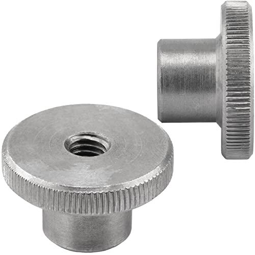FASTON® Rändelmutter Hohe Form M10 (10 Stück) DIN 466 aus Edelstahl A1 VA Rändelmuttern Mutter Rändel mit Gerändeltem Rand Rändel-Mutter Rostfrei Muttern von FASTON