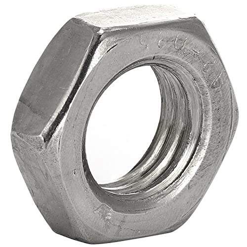 FASTON® Sechskantmuttern M2,5 niedrige Form aus rostfreiem Edelstahl A2 V2A (40 Stück) DIN 439 Muttern Flachmuttern Kontermutter Flachmuttern Mutter Halbmuttern Kontermuttern von FASTON