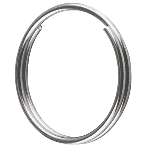 FASTON® Sicherungsring mit 2,5 Drehungen 18 mm Edelstahl A4 V4A (5 Stück) Schlüsselringe Ringe Schlüsselring Ring Sicherungsringe Boot von FASTON