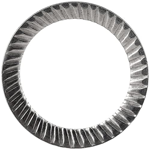 SCHNORR® Sicherungsscheiben M8 Form S (Standard) rostfreier Edelstahl A2 V2A (20 Stück) Schnorrscheiben U-Scheiben Scheiben Unterlegscheibe Rostfrei Unterlegscheibe Form S Standard von FASTON