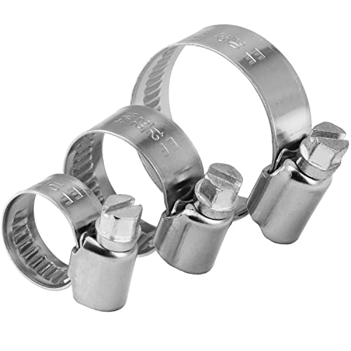 Schlauchschelle mit Schneckenantrieb 20-32/12mm Edelstahl A4 (20 Stück) Schlauchschellen Rohrschellen Schlauch FASTON® von FASTON