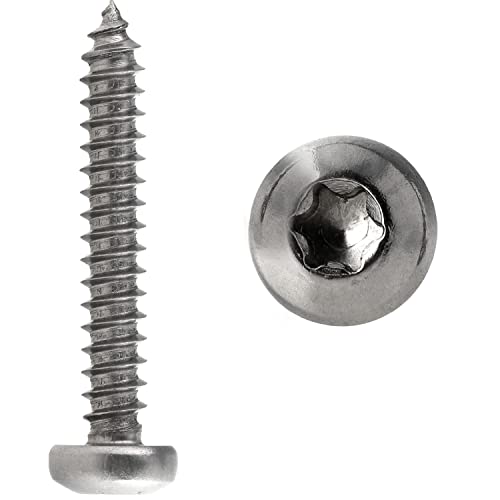 Spanplattenschrauben mit Rundkopf 3x16 verstärkter Kopf TORX aus Edelstahl (100 Stück) FASTON® von FASTON