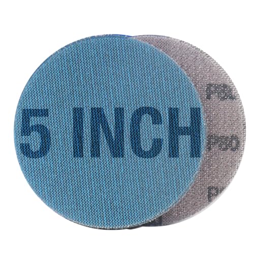 125 mm Schleifpapier P400 Blau Maschenscheibe 125mm Klett 40 Stück Staubfreies Gitterschleifpapier für Exzenterschleifer 125 mm Schleifpapier P400 Blau Maschenscheibe 125mm Klett 40 Stück Staubfreies Gitterschleifpapier für Exzenterschleifer von FASTPLUS