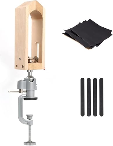 FASTTOBUY Leder Werkzeug Leder Pony, Leder nähen Crafts DIY Nähen Schnürsystem, Nähkloben zum festhalten des Leders beim Ledernähen(Universal Rotating Pony) von FASTTOBUY