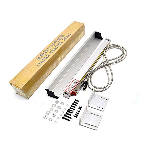 Fasttobuy 250 mm Linearmaßstäbe 50mA Elektronisches Lineal für 2/3- Achsen Digitalanzeige (Effektiver Hub:250mm) von FASTTOBUY
