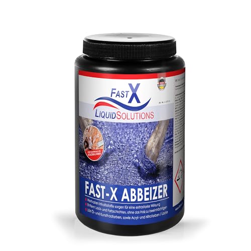 FAST X Abbeizer – 1L – Hochwirksamer Entferner für Lacke und Farben von FASTX LIQUIDSOLUTIONS