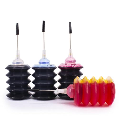 30 ml Farbstoff Nachfülltinte kompatibel mit 67 67xl Deskjet -Druckern, einschließlich 2723 1225 2755 4152 4155 4158 4200 6030 6052 6055 6058 6400 Modelle(1 Set) von FASURDVA