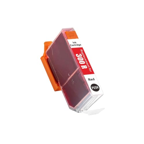 FASURDVA Kompatible Inkjet-Tintenpatrone PFI300 PFI-300 PFI 300 Kompatibel mit ImagePrograf Pro-300 Druckerersatz(1pcs Red) von FASURDVA
