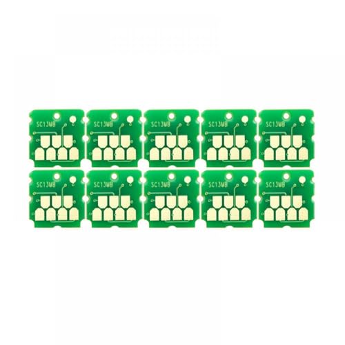FASURDVA Kompatible Wartungs -Chip SC13MB C13S210057 SC T2100 T3100 T5100 F500 F570 Kompatibel mit Abfall -Tintenkasten -Tankpatronenarbeit mit T2100 T2170 -Modellen(10pcs) von FASURDVA