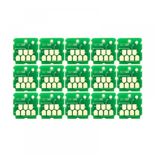 FASURDVA Kompatible Wartungs -Chip SC13MB C13S210057 SC T2100 T3100 T5100 F500 F570 Kompatibel mit Abfall -Tintenkasten -Tankpatronenarbeit mit T2100 T2170 -Modellen(15pcs) von FASURDVA
