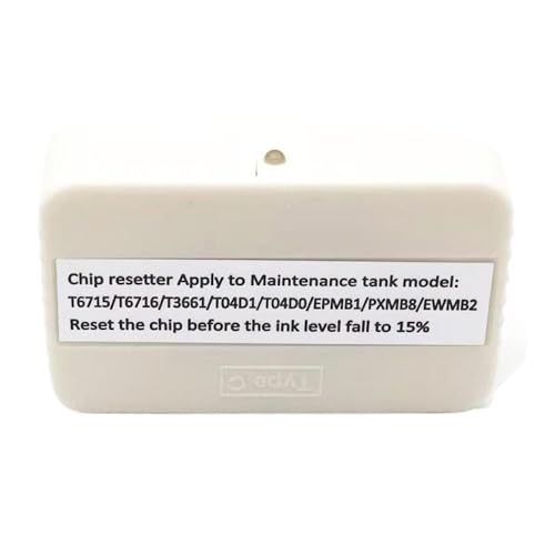 FASURDVA Wartungstankchip Resetter T3661 T6716 T04D1 T6715 kompatibel mit XP-6000 XP-6005 XP-6100 XP-6105 XP-8500 XP-8505 XP-8600 XP-8605 Drucker FASURDVA Wartungstankchip Resetter T3661 T6716 T04D1 T6715 kompatibel mit XP-6000 XP-6005 XP-6100 XP-6105 XP-8500 XP-8505 XP-8600 XP-8605 Drucker von FASURDVA
