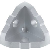 Eckwinkel i 40x40 Item System zur rechtwinkligen Verbindung von 3 Aluprofilen mit Nut 8 - 10 Stück - Fath von FATH