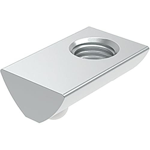 Fath Nutensteine M5 einschwenkbar passend zu Item Profil 40x40 Nut 8 - Nutenstein mit Federkugel, Stahl verzinkt - 10 Stück Fath Nutensteine M5 einschwenkbar passend zu Item Profil 40x40 Nut 8 - Nutenstein mit Federkugel, Stahl verzinkt - 10 Stück von FATH
