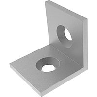 Stahlwinkel 30x30 Item System zur rechtwinkligen Verbindung von Aluprofilen - 10 Stück - Fath von FATH