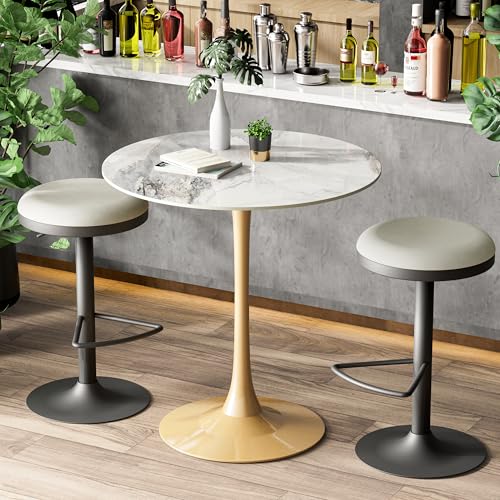FATIVO Esstisch runder Küchentisch Marmor: Smaragdweiß Esszimmertisch Kleiner Skandinavisch Esstisch Ø76cm Rundtisch Luxus Hochglanz Tische für Esszimmer Restaurant Gold Metall Tischbeine 76×100CM FATIVO Esstisch runder Küchentisch Marmor: Smaragdweiß Esszimmertisch Kleiner Skandinavisch Esstisch Ø76cm Rundtisch Luxus Hochglanz Tische für Esszimmer Restaurant Gold Metall Tischbeine 76×100CM von FATIVO