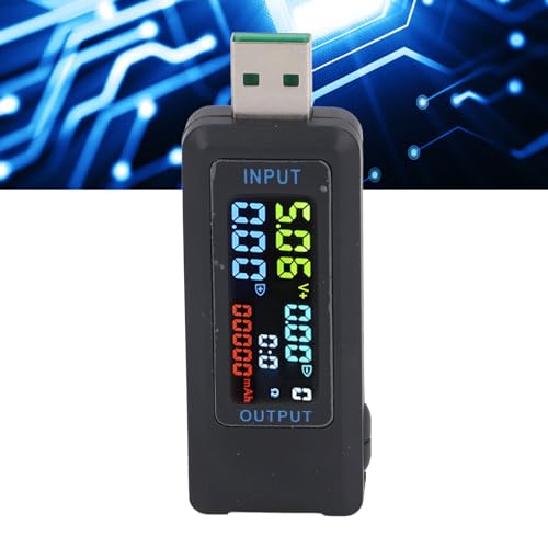 6527 USB-Tester, Multifunktionstester, IPS-LCD-Display, Spannung, Strom, Tester, USB-Messgerät, Tester, 5 Bis 36 V, Multifunktionstester, Amperemeter und Voltmeter, Arzt für 6527 USB-Tester, Multifunktionstester, IPS-LCD-Display, Spannung, Strom, Tester, USB-Messgerät, Tester, 5 Bis 36 V, Multifunktionstester, Amperemeter und Voltmeter, Arzt für von FAUOSWUK