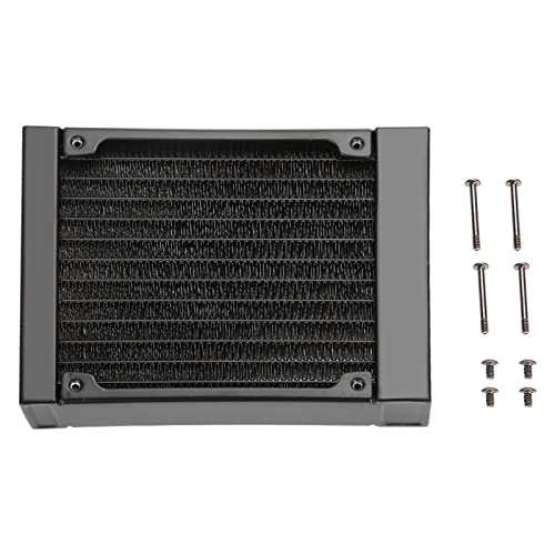 FAUOSWUK 12 Röhren PC -Wärmetauscher Wasserkühlung mit G1/4 -Gewinde für das CPU -Kühlsystem Schönheitsgeräte Industriegeräte (240 mm) von FAUOSWUK