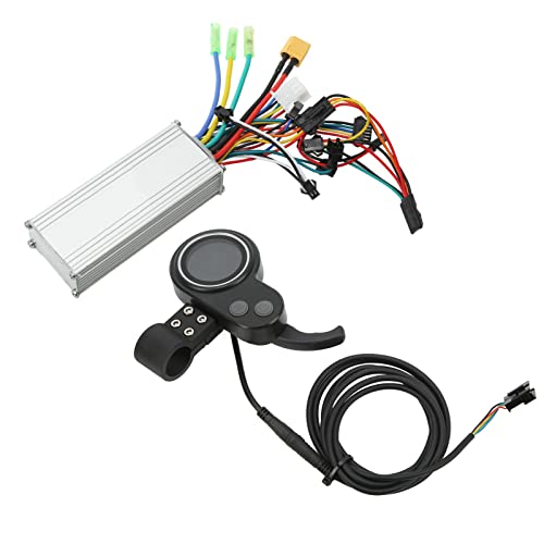 FAUOSWUK 48 V 60 V 500W Bürstenloser Motor Controller -Kit, LCD -Anzeigeplatte mit Speed ​​-Batteriespannung Kilometerbruder -Controller -Controller -Kit für Elektrofahrradroller von FAUOSWUK