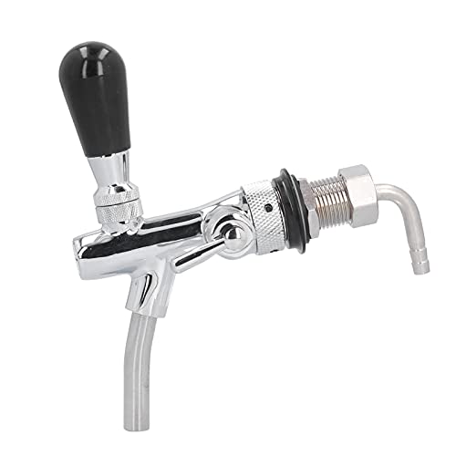 FAUOSWUK Bierhahn, G5/8 Messing Edelstahl Verstellbarer Fließender Wasserhahn mit Guter Luftdichtem, für Bars Hotels Restaurants Wohnzimmer FAUOSWUK Bierhahn, G5/8 Messing Edelstahl Verstellbarer Fließender Wasserhahn mit Guter Luftdichtem, für Bars Hotels Restaurants Wohnzimmer von FAUOSWUK