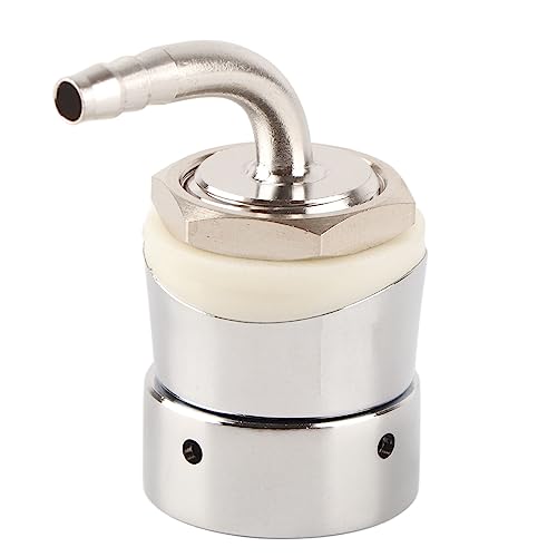 FAUOSWUK Bierhahn-Turm-Schaft, 1/4-in-Edelstahl-Fassbausage-Bierwasserhahn-Montage für Heim Braut und Bar-Zubehör von FAUOSWUK