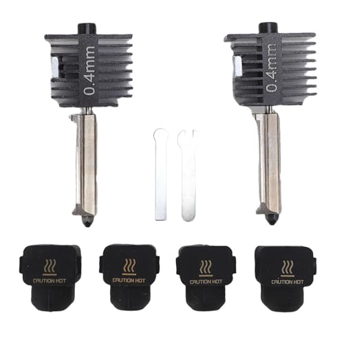 FAUOSWUK Drucken des Kopfes Heißende Kit, 0,4 Mm Gehärtete Edelstahl -Extruderdüse mit Heizblock und Kühlkörpern für 3D -Drucker PLA ABS PETG TPU -Holzfilament FAUOSWUK Drucken des Kopfes Heißende Kit, 0,4 Mm Gehärtete Edelstahl -Extruderdüse mit Heizblock und Kühlkörpern für 3D -Drucker PLA ABS PETG TPU -Holzfilament von FAUOSWUK