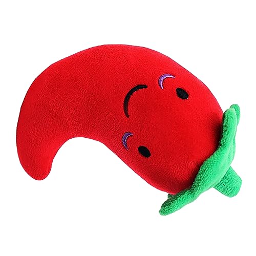 FAUOSWUK Hunde-Plüschs Pielzeug, Niedliches Cartoon-Kau Spielzeug mit Rotem Pfeffer mit Haltbarem Stoff Zum Zerreißen und Zur Angst Linderung, Interaktiver Spaß für Hunde Katzen Haustiere FAUOSWUK Hunde-Plüschs Pielzeug, Niedliches Cartoon-Kau Spielzeug mit Rotem Pfeffer mit Haltbarem Stoff Zum Zerreißen und Zur Angst Linderung, Interaktiver Spaß für Hunde Katzen Haustiere von FAUOSWUK