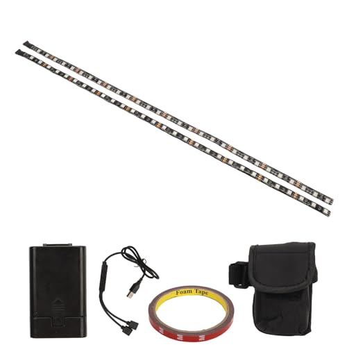 FAUOSWUK LED -Roller -Streifenleuchten, 19,7 Zoll RGB Scooter Deck Lichter Elektrische Scooter -Lichtstreifen mit Verstellbaren Farben für Nachtfahrsicherheit, PVC -Streifenleuchten FAUOSWUK LED -Roller -Streifenleuchten, 19,7 Zoll RGB Scooter Deck Lichter Elektrische Scooter -Lichtstreifen mit Verstellbaren Farben für Nachtfahrsicherheit, PVC -Streifenleuchten von FAUOSWUK