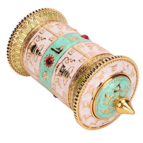 FAUOSWUK Rotierender Zahnstocherhalter, Zahnstocher Spender Elegant Handbemalte 3D -Schnitzereien Zahnstocher für Home Bar Hotel Restaurant (Rotierendes Zahnstocherfass) von FAUOSWUK