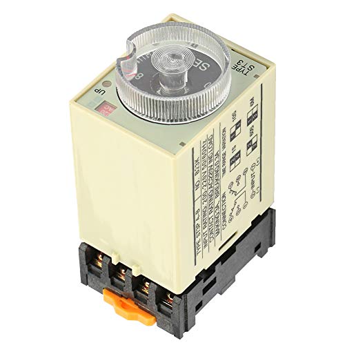 FAUOSWUK ST3PAB 10S -Stromverzögerungs -Timer -Relais, 5A -Zeitverzögerungsumschaltung mit Knopfsteuerung für Automatisierte Steuerschaltungen FAUOSWUK ST3PAB 10S -Stromverzögerungs -Timer -Relais, 5A -Zeitverzögerungsumschaltung mit Knopfsteuerung für Automatisierte Steuerschaltungen von FAUOSWUK