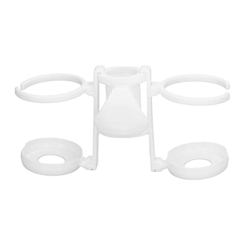 FAUOSWUK Strandschirmbecherhalter, Leichter Plastikgetränkehalter für Strandreisen mit Einfach Installieren, Passt den Schirmstabschaltdurchmesser 25-32 Mm für Picknicks-Gärten-Terrassen von FAUOSWUK