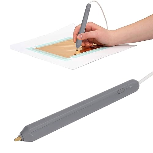 Heißbeheiztes Folienstift-Set stylo chauffant Folienfederkiel mit Metallspitzen in 4 Größen, USB-betriebenes Folienfederstift-Starter-Set, Penne per stampa 3D von FAUOSWUK
