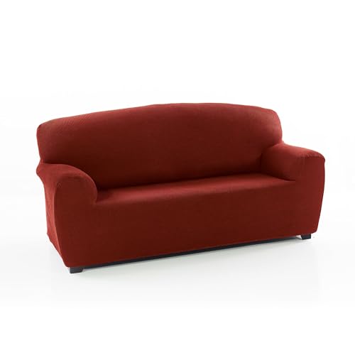 FAVERTI® Elastischer Sofabezug für 3-Sitzer von 180 bis 220 cm | Modell Reale | Kessel | Sofaüberwurf | hochwertiger Jacquard-Stoff in Baumwolloptik von FAVERTI