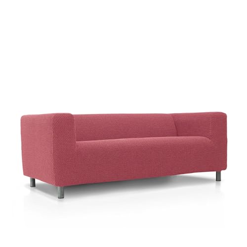 FAVERTI Sofabezug kompatibel mit dem Sofa KLIPPAN 2-Sitzer von IKEA | Modell Novelle | Hellfuchsia | Qualitätsschutz aus Jacquardgewebe mit Baumwollgefühl FAVERTI Sofabezug kompatibel mit dem Sofa KLIPPAN 2-Sitzer von IKEA | Modell Novelle | Hellfuchsia | Qualitätsschutz aus Jacquardgewebe mit Baumwollgefühl von FAVERTI