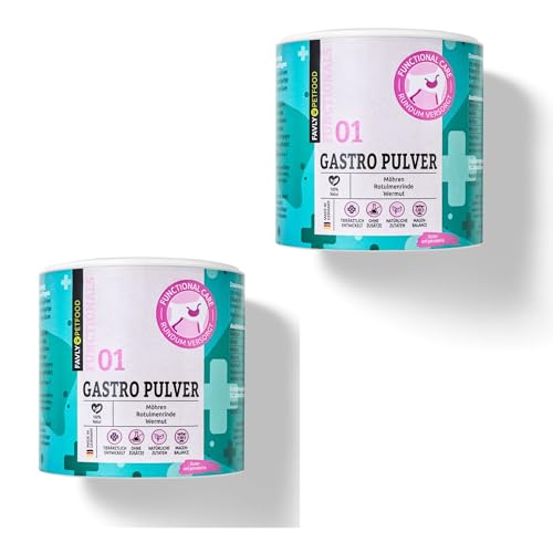 Favly Functionals Gastro Pulver 2x300g – Magen-Darm Unterstützung für Hunde, mit Inulin & Flohsamen Favly Functionals Gastro Pulver 2x300g – Magen-Darm Unterstützung für Hunde, mit Inulin & Flohsamen von FAVLY Petfood