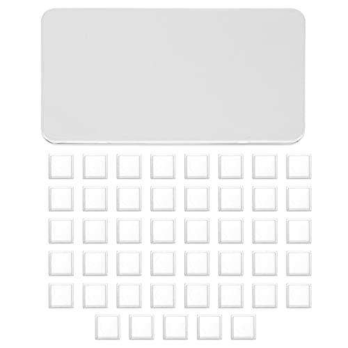 FAVOMOTO Wasserfarbkasten Leer Aquarellfarben Leer Farbkasten 45 Fächern 0, 5ml Eisenbox Tragbar Aquarellfarbe Gouache Wasserfarben Ölgemälde Ölfarben Behälter Aufbewahrungsbox von FAVOMOTO