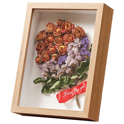 FFAVORTALK Tiefer Bilderrahmen, 25,4 x 25,4 cm, 3D-Bilderrahmen zum Befüllen von Erinnerungsboxen, Fotorahmen, tiefe Displaybox zum Aufhängen an der Wand oder Schreibtisch, Hochzeitsgeschenk (Holz 433 FFAVORTALK Tiefer Bilderrahmen, 25,4 x 25,4 cm, 3D-Bilderrahmen zum Befüllen von Erinnerungsboxen, Fotorahmen, tiefe Displaybox zum Aufhängen an der Wand oder Schreibtisch, Hochzeitsgeschenk (Holz 433 von FAVORTALK